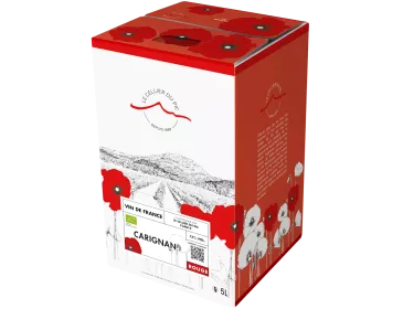 BIB Bio Carignan rouge - Le Cellier du Pic - 5 l