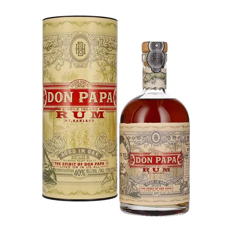 Rhum 7 ans - Don Papa - 70 cl Canister