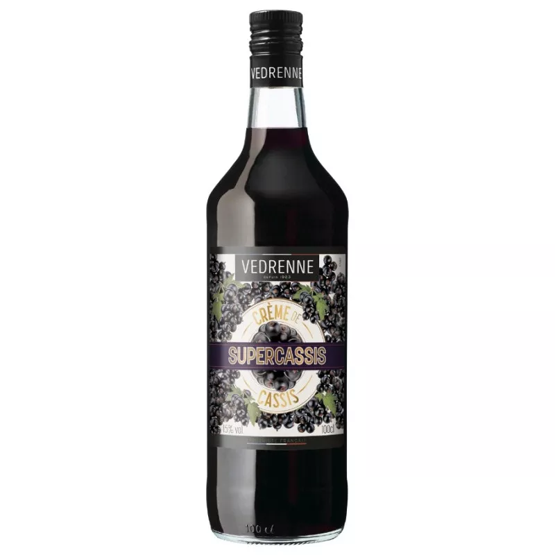 Crème de Cassis - Supercassis - Vedrenne - 100 cl