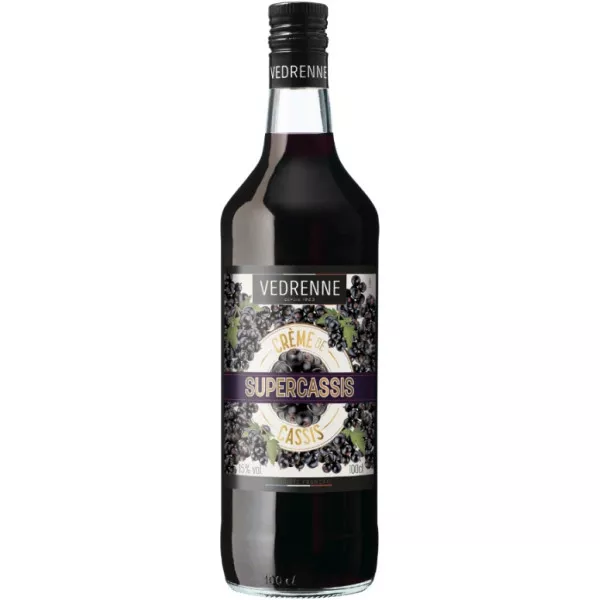 Crème de Cassis - Supercassis - Vedrenne - 100 cl Crème de Cassis - Supercassis - Vedrenne - 100 cl