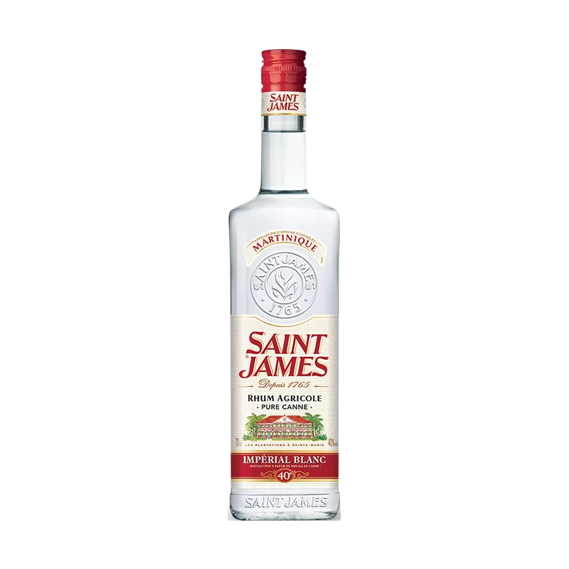 Rhum agricole impérial blanc 40° - Saint-James - 70 cl Rhum agricole impérial blanc 40° - Saint-James - 70 cl