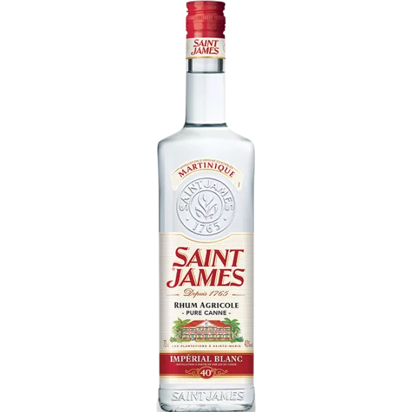 Rhum agricole impérial blanc 40° - Saint-James - 70 cl Rhum agricole impérial blanc 40° - Saint-James - 70 cl