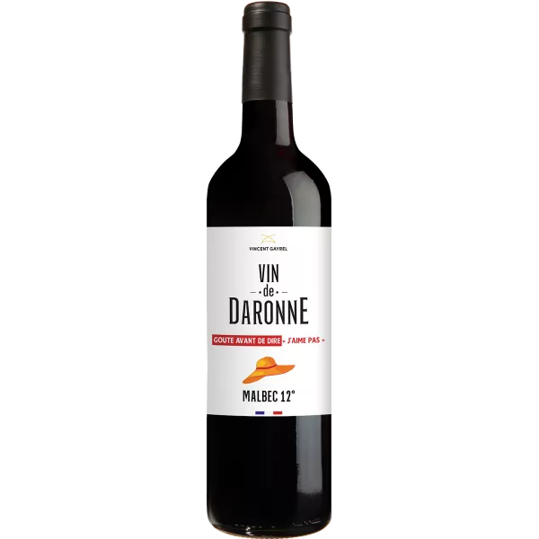 Vin de Daronne Malbec 2023 - Vignobles Gayrel - 75 cl