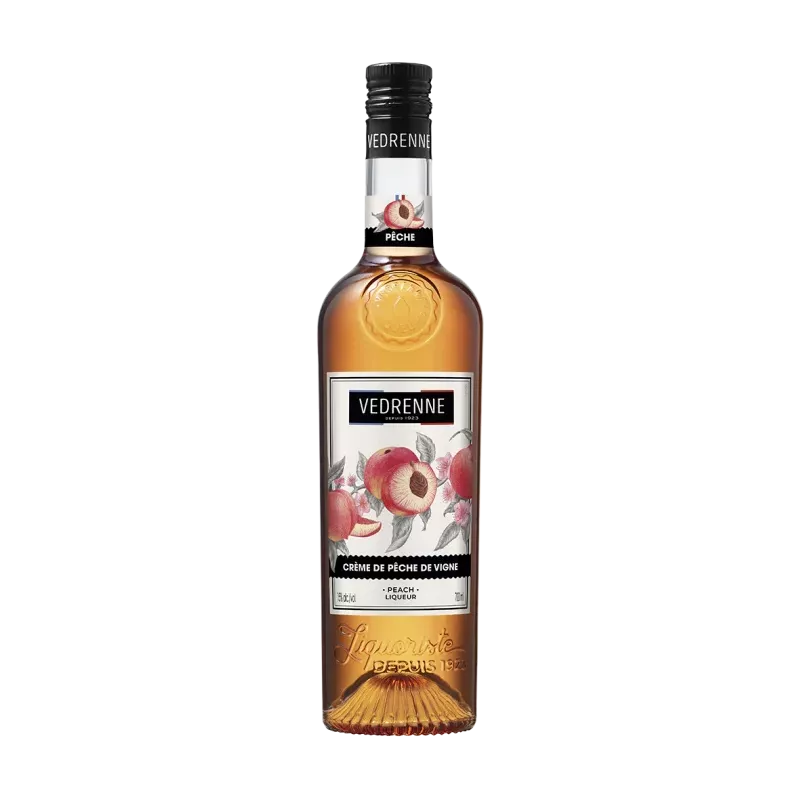 Crème de Pêche Vigne - Vedrenne - 100 cl