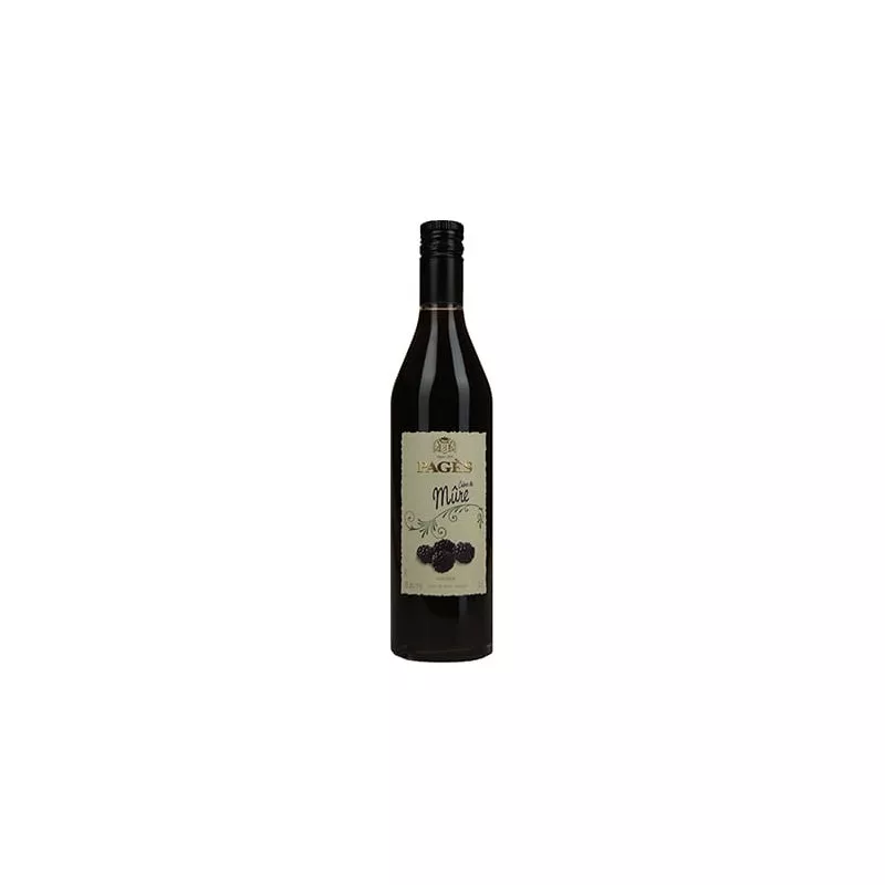 Crème de Mûre  - Pagès  - 70 cl