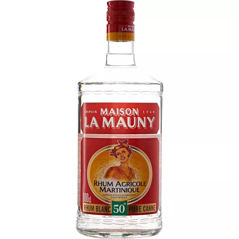 Rhum Blanc Agricole 50% - Maison la Mauny - 100 cl