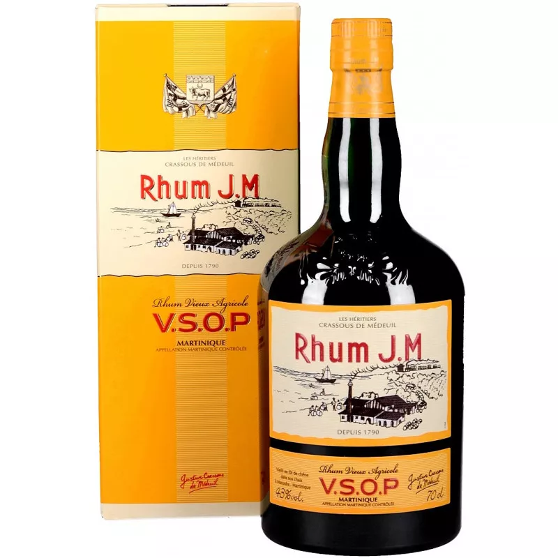 Vieux Rhum Agricole VSOP - Rhum JM - 70 cl