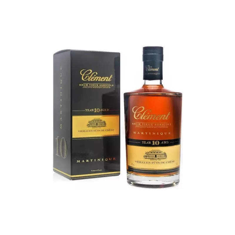 Rhum 10 ans - Clément - 70 cl