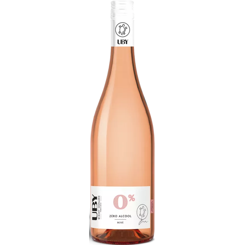 Rosé Zéro Alcool - Domaine Uby - 75 cl