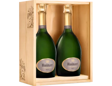 Caisse duo R de Ruinart - Champagne Ruinart - 75 cl