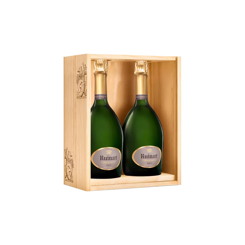 Caisse duo R de Ruinart - Champagne Ruinart - 75 cl