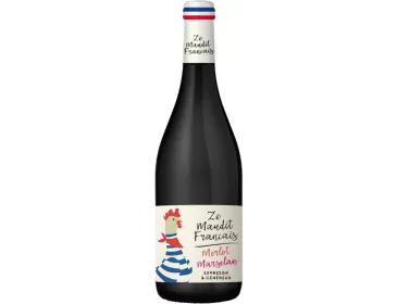 Merlot Marselan Rouge - Ze Maudit Français - 75 cl