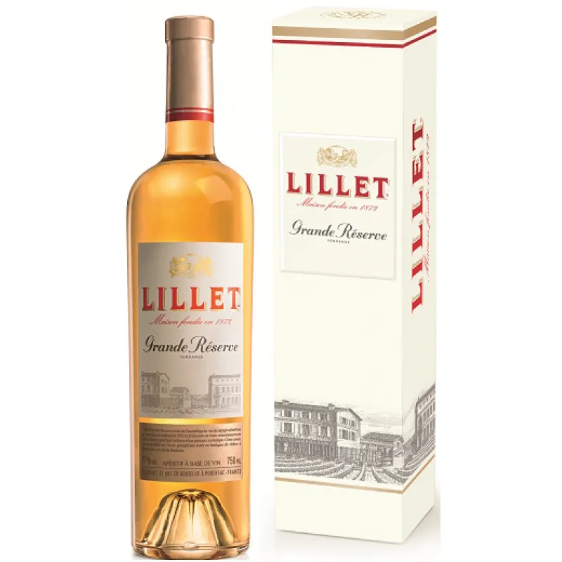 Bouteille de Lillet Grande Réserve Blanc - Apéritif de Bordeaux