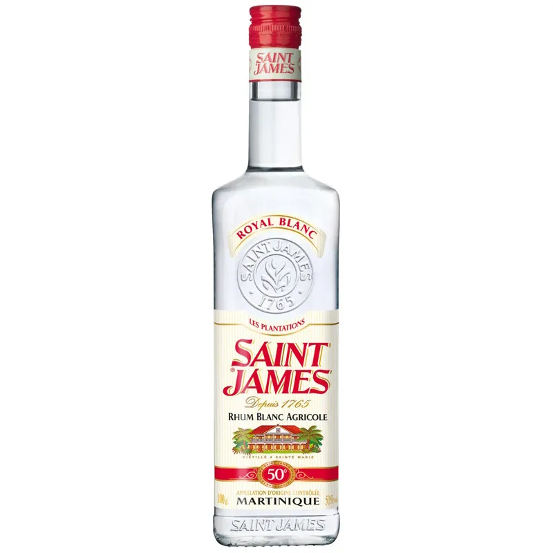 Bouteille de Rhum Agricole Royal Blanc 50° - Saint-James - 100 cl