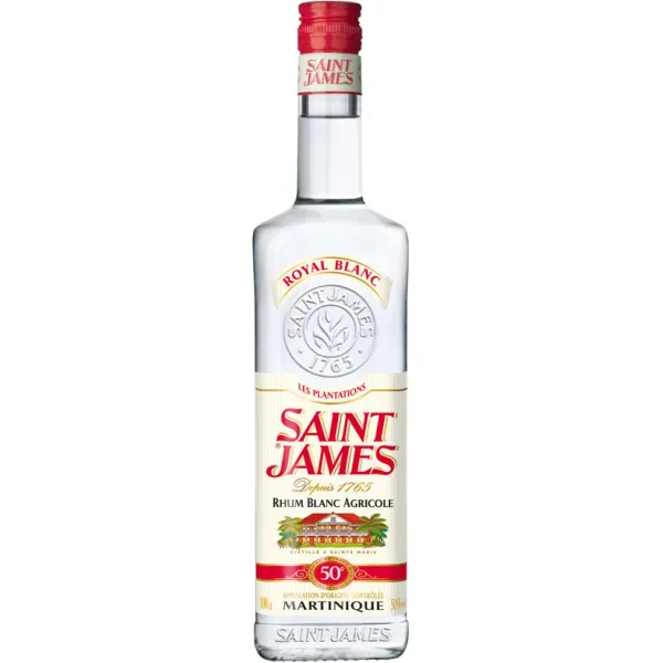 Bouteille de Rhum Agricole Royal Blanc 50° - Saint-James - 100 cl