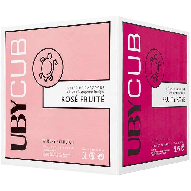 Bag In Box UBY CUB rosé - Domaine Uby - 5 l