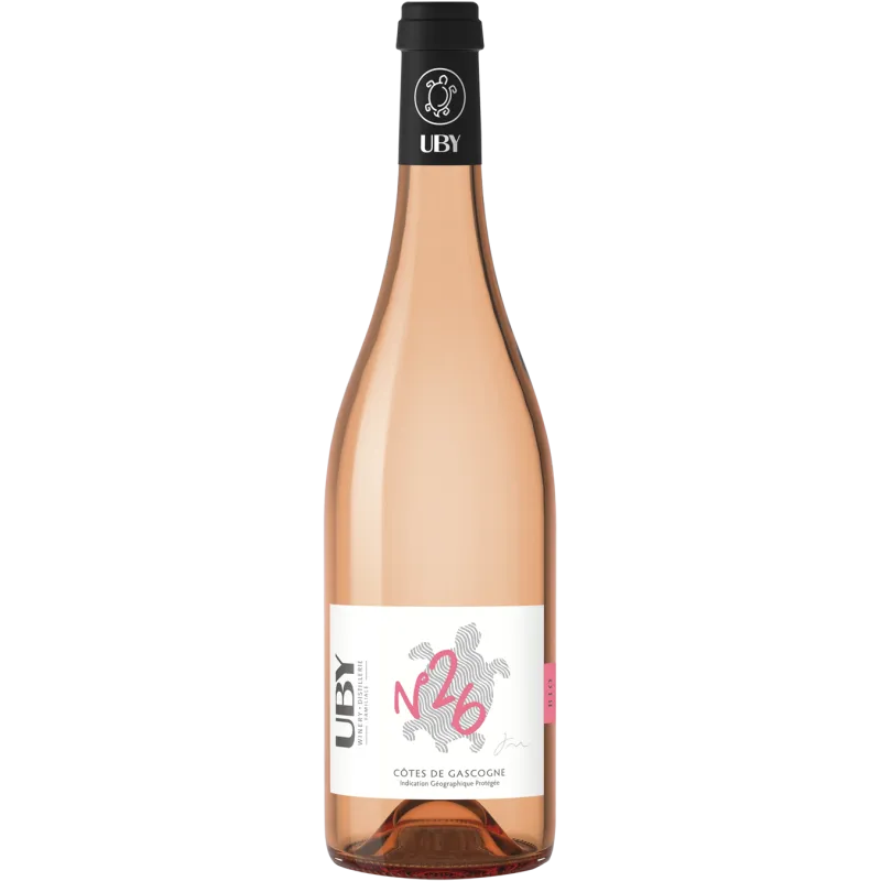 Bouteille Bio rosé N°26 2025 - Domaine Uby - 75 cl