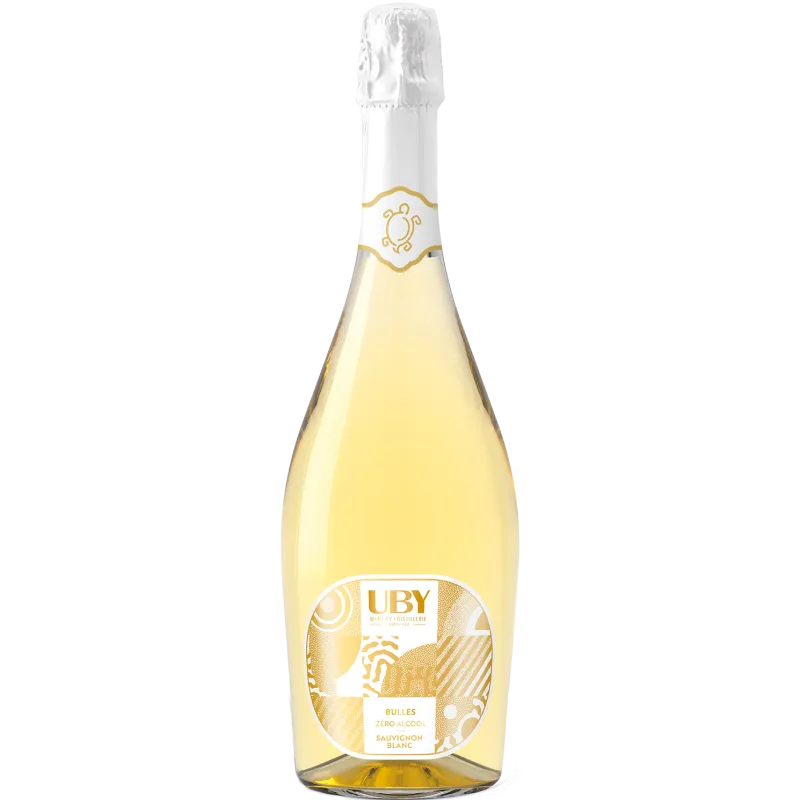bouteille Bulle Zéro Alcool - Domaine Uby - 75 cl