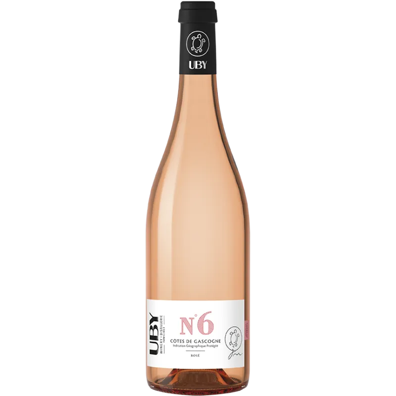 Rosé Uby N°6 2024 - Domaine Uby - 75 cl