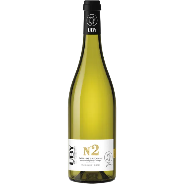 bouteille de Chardonnay Chenin N°2 Domaine Uby - 75 cl