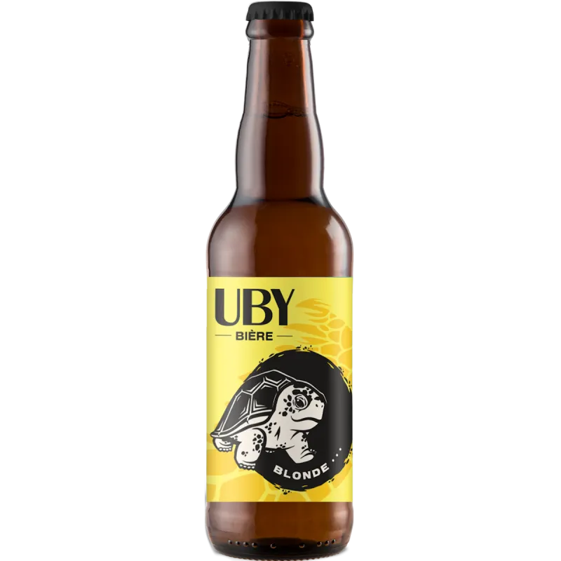 Bouteille Bière Blonde - Uby Bière 75 cl
