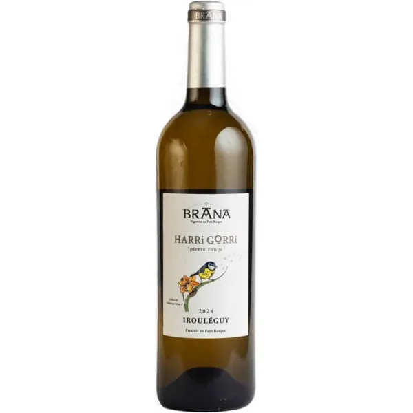 Bouteille Harri Gorri Blanc domaine Brana - 75 cl