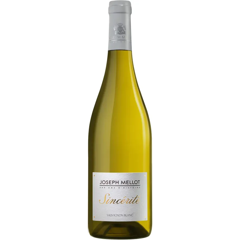 Bouteille de Sincérité Sauvignon blanc IGP Val de Loire de Joseph Mellot