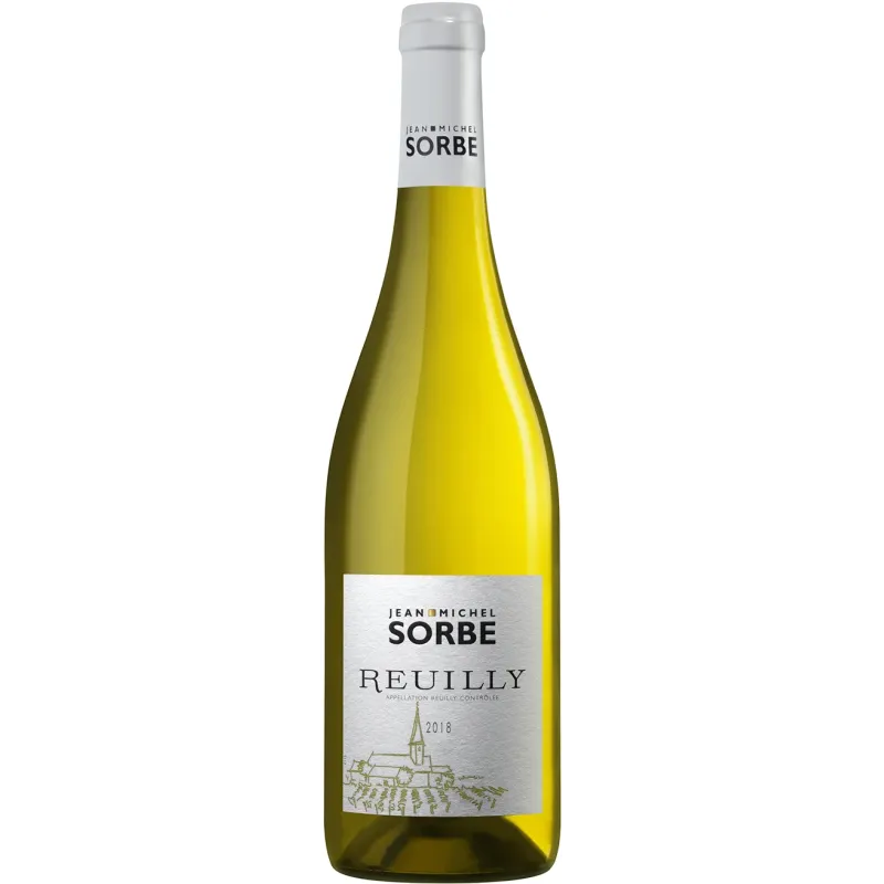 Bouteille de Reuilly blanc du domaine Jean-Michel Sorbe vin du Val de Loire