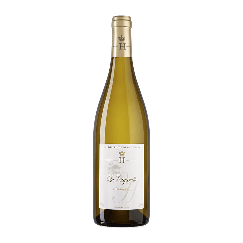Bouteille de La Cigaralle chardonnay du Lot du Château de Cayx - 75 cl