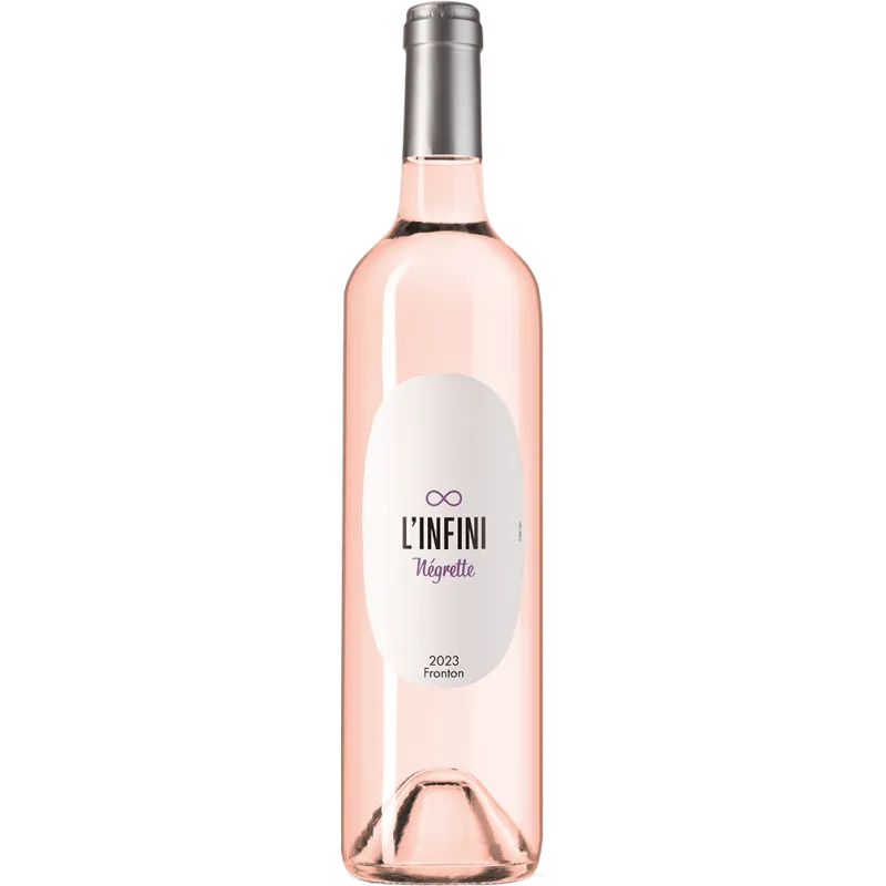 Bouteille de l'Infini rosé Fronton de Vinovalie