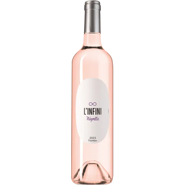 Bouteille de l'Infini rosé Fronton de Vinovalie