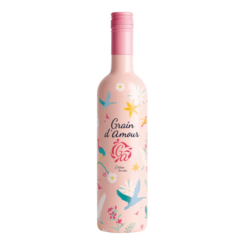 Bouteille de Grain d'Amour Edition Limitée Birdy des Vignerons du Brulhois - 75 cl