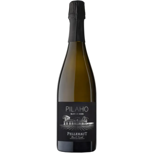 Bouteilles du Pilaho Blanc de Noirs du Château Pellehaut