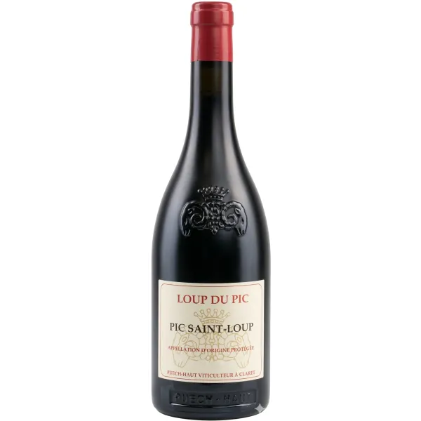 Bouteille du Le loup du Pic rouge de Puech-Haut