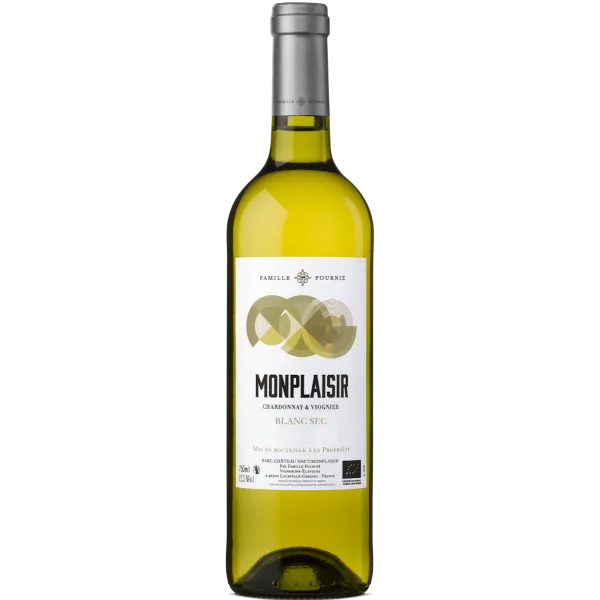 Bouteille de Monplaisir Blanc sec Château Haut-Monplaisir