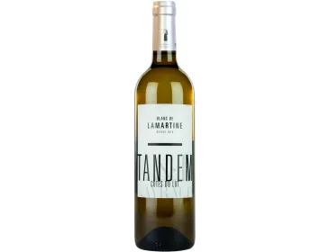 Bouteille de Tandem blanc côtes du Lot du château Lamartine