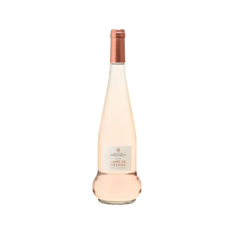 Bouteille du Lampe de Méduse rosé du château Sainte Roseline