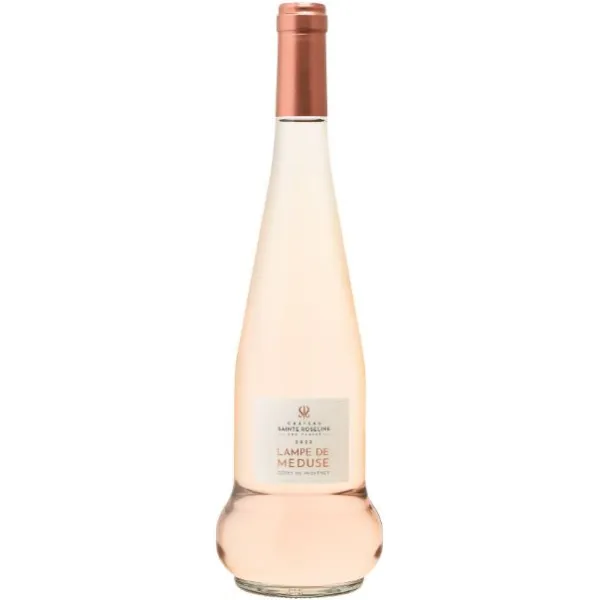 Bouteille du Lampe de Méduse rosé du château Sainte Roseline