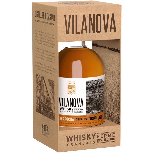 bouteilles du Terrocita - Whisky Vilanova en étui