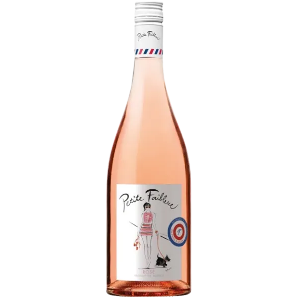 Bouteille de la Petite Faiblesse rosé vin à faible degré des Côtes de Gascogne