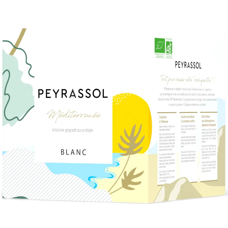 BIB Peyrassol Méditerranée Blanc - Château Peyrassol - 5 l