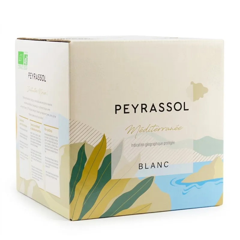 BIB Peyrassol Méditerranée Blanc 5 liltres