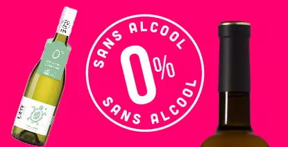 Vin et Spiritueux Sans Alcool - En Stock